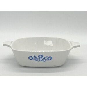 Vtg Corning Ware Blue Cornflower P-41 Petite Pan, Personal Casserole